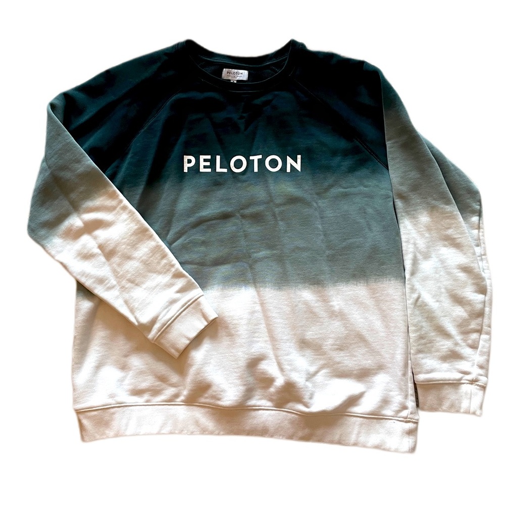 Women’s 100% Cotton Ombré Peloton Sweatshirt, Large